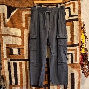 SALE 🦃 Pacsun Baggy Nylon Gray Cargo Pants